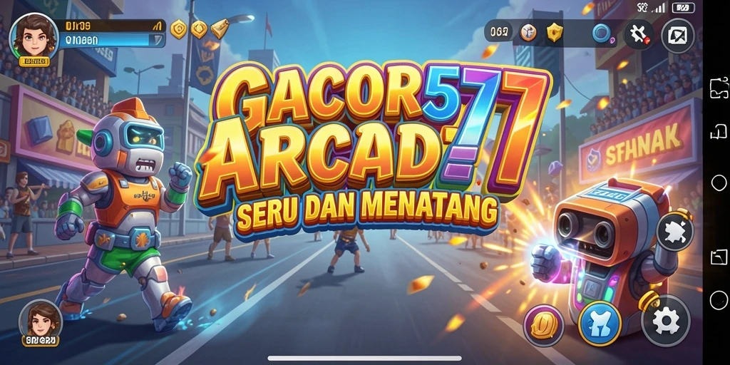 Tampilan gameplay menarik dari GACOR577 menunjukkan keseruan di setiap level.