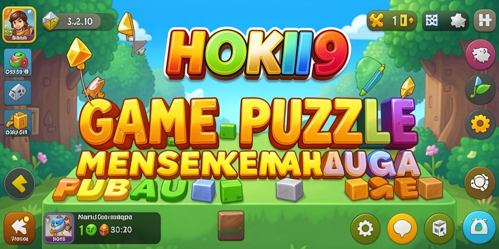 Tampilan gameplay HOKI9 dengan berbagai puzzle yang menantang.