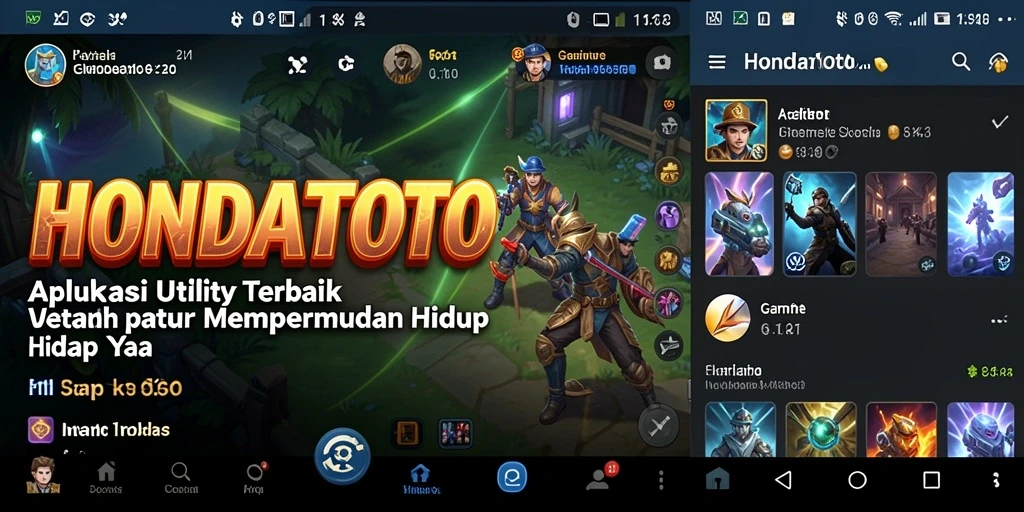 Tampilan utama HONDATOTO dengan fitur pengelolaan tugas efektif.