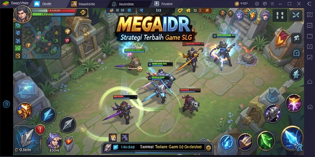 Screenshot gameplay MEGAIDR yang menampilkan strategi mendalam.