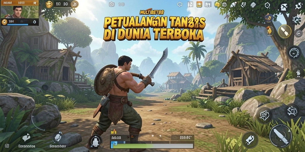 Tampilan gameplay <strong>MULTIBET88</strong> yang menggambarkan keindahan dunia terbuka.
